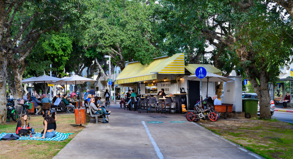 cafes in tel aviv to work in